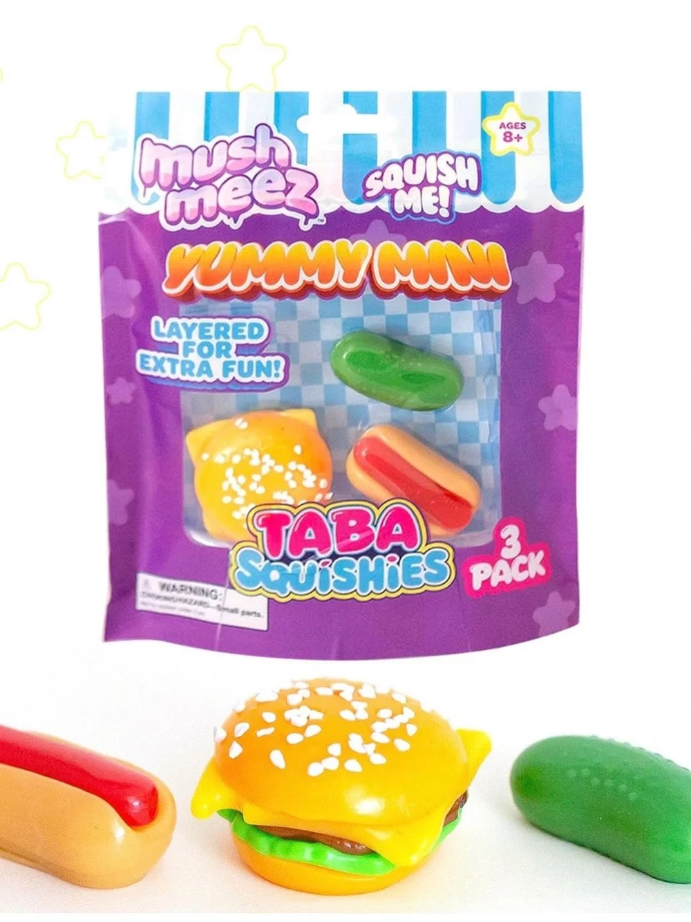 Mush Meez TABA squishies Savory Edition NWT